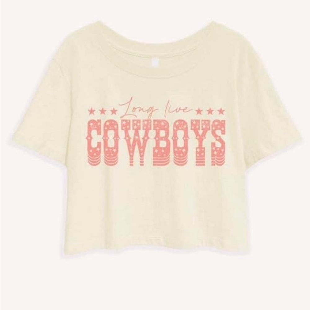 - Cropped Cowboy Tee - New!
